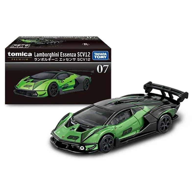 Tomica Black Box TP07 Lamborghini SCV12 Diecast Model Car Mini Supercar Giocattolo da collezione di TAKARA TOMY