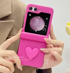 Love Hinge Phone case For Samsung Galaxy Z Flip 5 6 flip5 zflip6 Cover