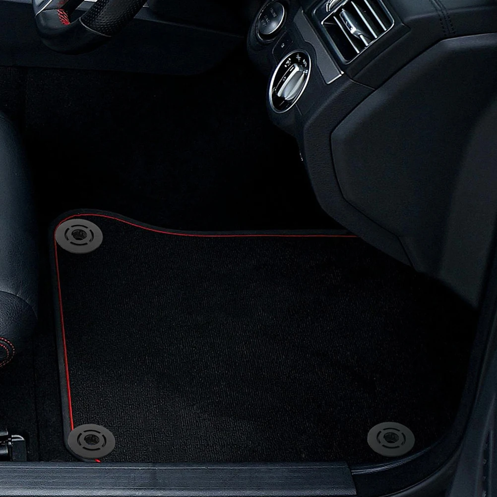 

16pcs Floor Mat Plastic Retainer Anti Skid Grip Mats Hook for Automotive Carpet Compatibility Secure Fit Easy