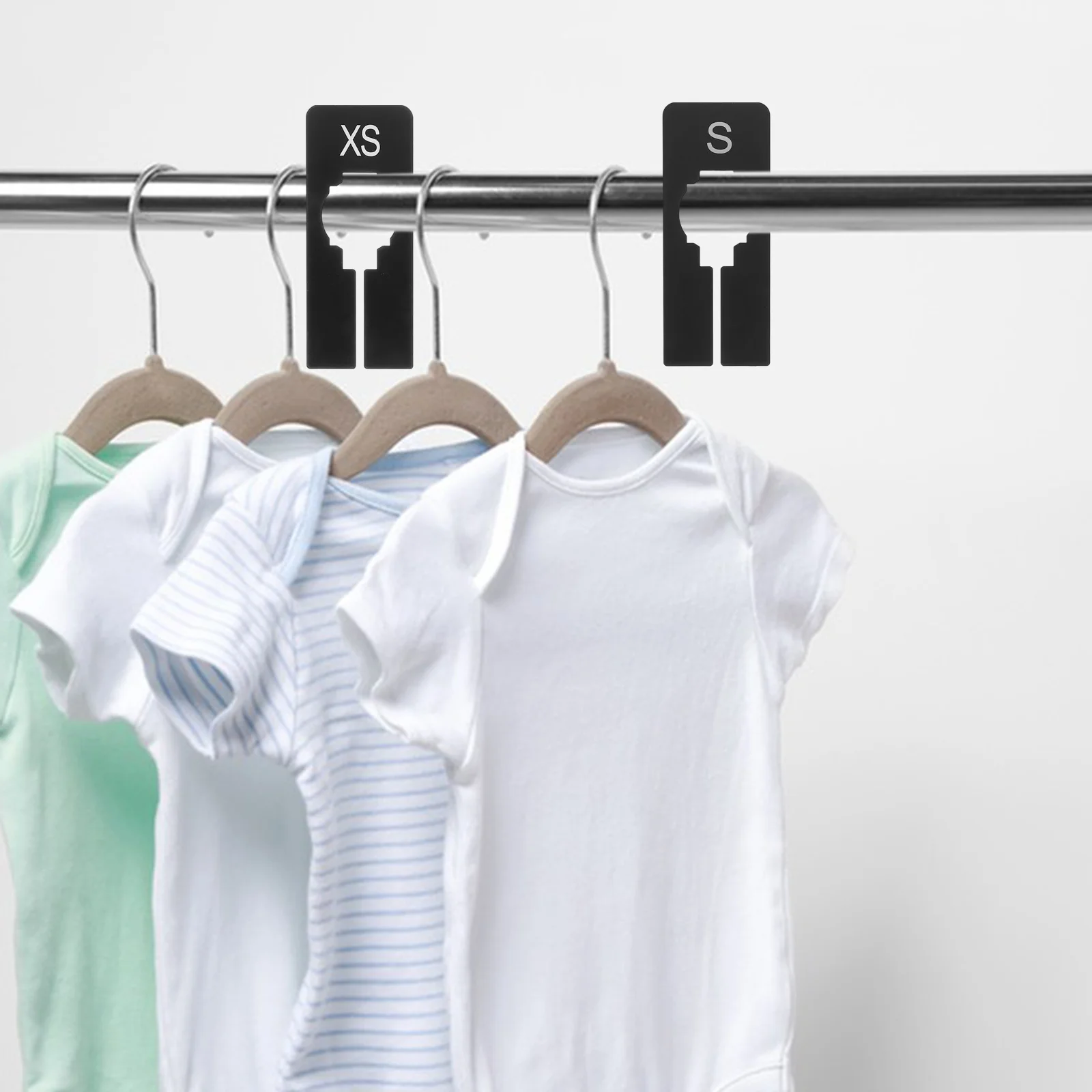 40 divisores de roupas de plástico dos pces multi-funcionais divisores do tamanho do armário para prateleiras gavetas malas roupas convenientes