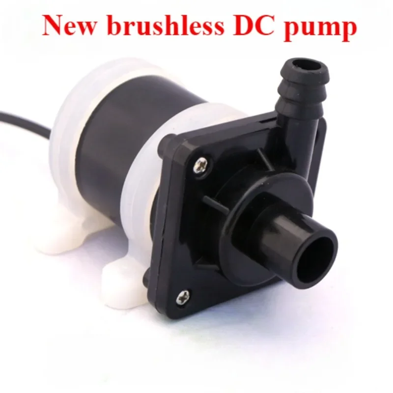 12V24V new brushless solar DC small water pump for circulation. Diving. Land use, etc. Pump quiet high lift 7 meters