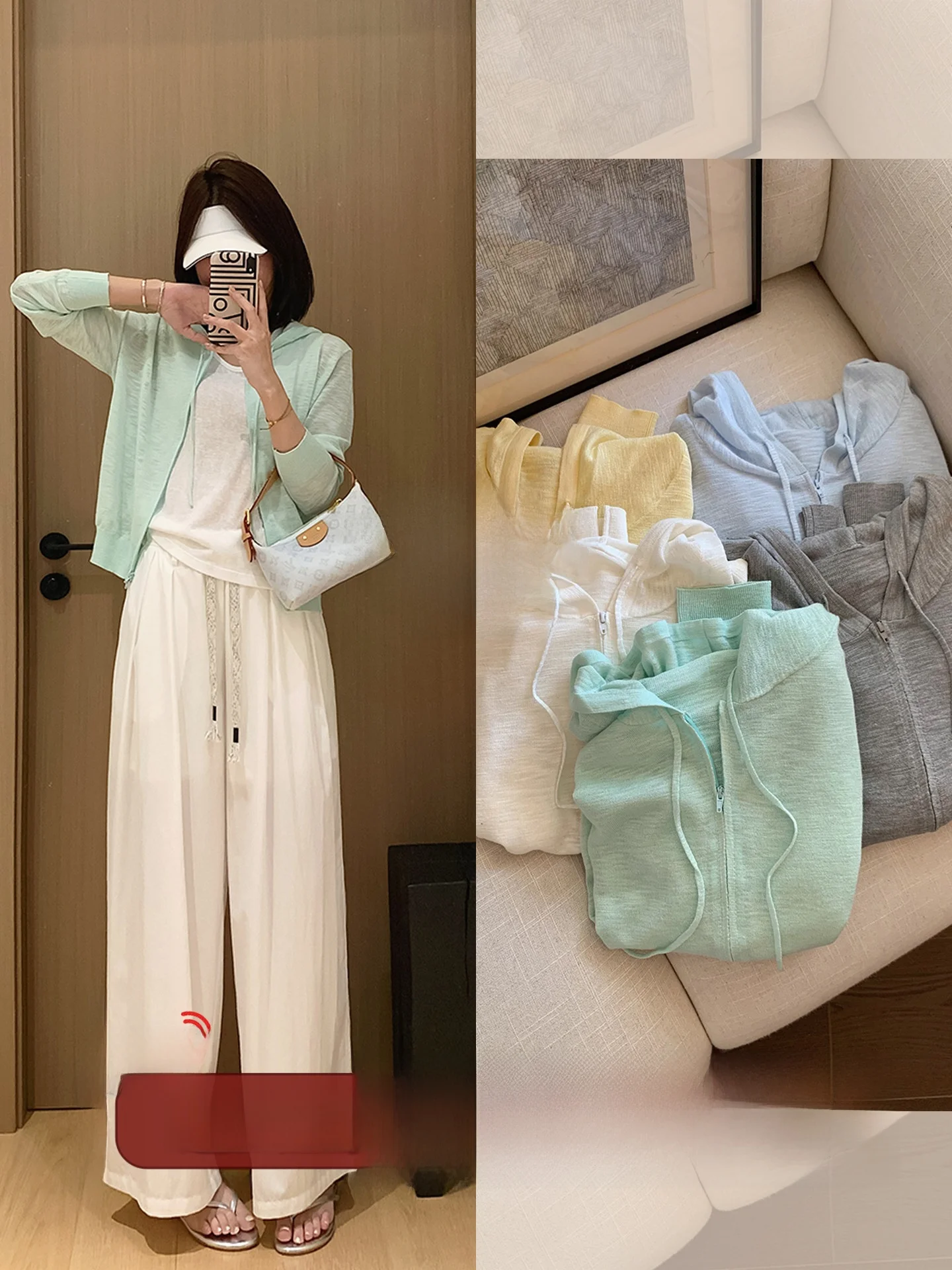 

Ultra-Lightweight Bamboo Rayon Knitted Shirt Double Zipper Design Summer Sun Protection Fashionable Women's Long Sleeve Zipper
