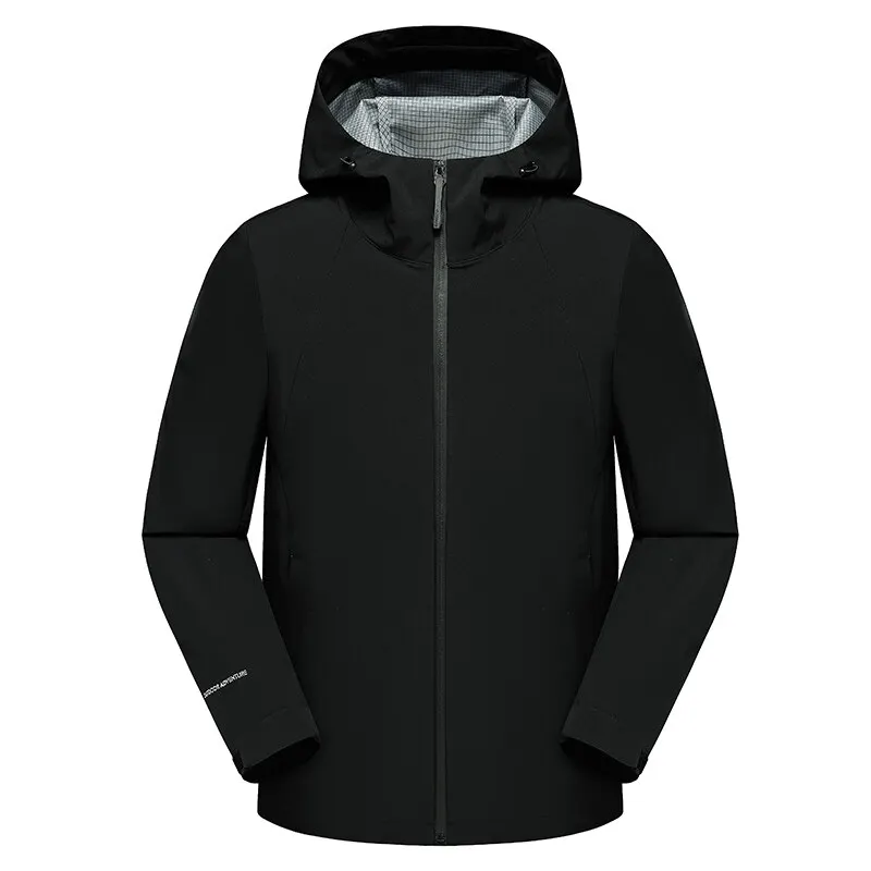 ARC Bird Home with The Same Fashion Leisure Solid Color Outdoor Port Wind Sports Windproof Waterproof Mountaineering Jacket