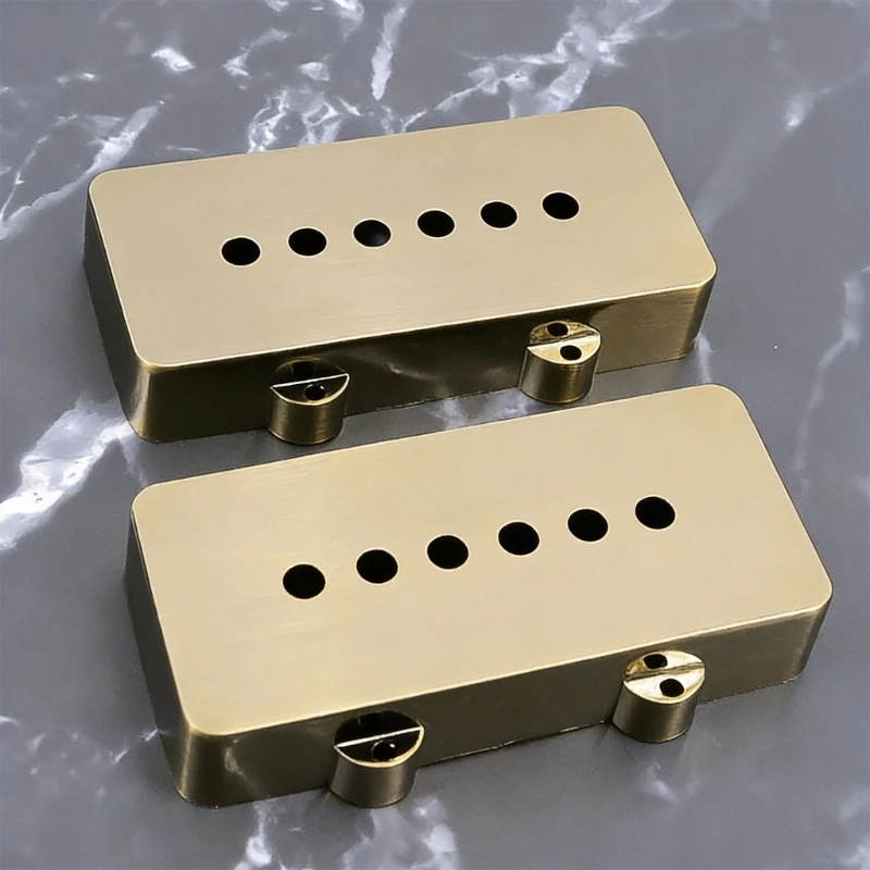 Guitar Pickup Cover 6 Hole Plastic Shell Pickup Cover Guitar Accessories 4XBB