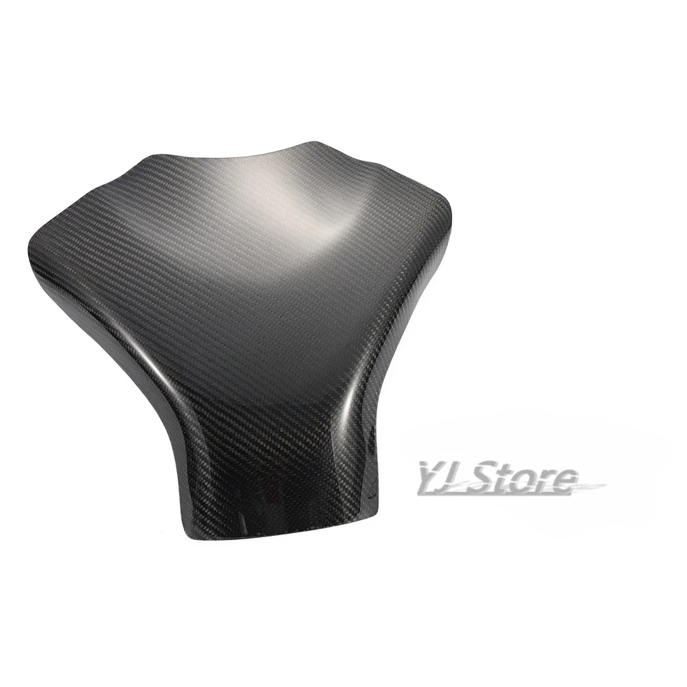 Fit For Suzuki GSXR 600 GSXR 750  2008 2009 2010 K8 Motorcycle Carbon fibre Fuel Tank Shelter protect Carbon Fiber Cover view 2