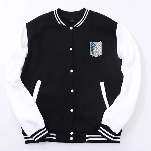 Imagen 2 del producto Uniforme de béisbol con escudo de Cosplay, ropa deportiva de Anime para hombre, ropa deportiva holgada de talla grande X-5XL, chaqueta con bolsillo con personalidad para hombre