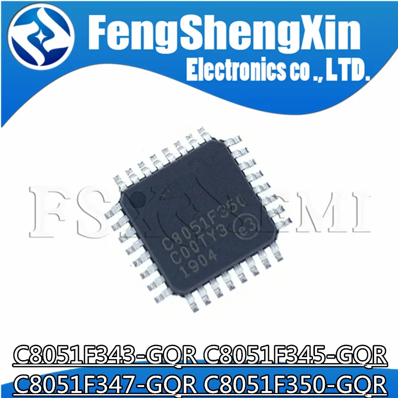 

5pcs C8051F343-GQR C8051F345-GQR C8051F347-GQR C8051F350-GQR C8051F343 C8051F345 C8051F347 C8051F350 QFP chips