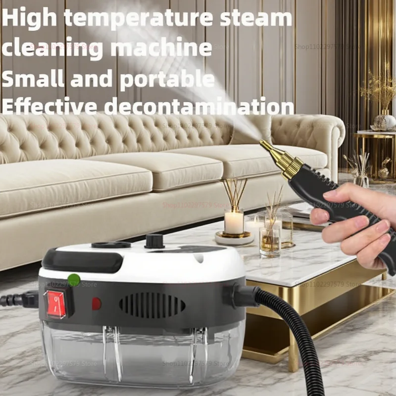 2025 Steam Cleaner High Temperature Disinfection Cleaning Tool for Kitchen Bathroom Car Air Conditioner Range Hood Home Use 220V