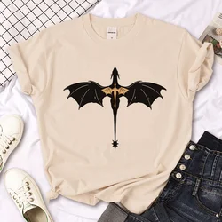 Fourth Wing Tee women streetwear t shirt female Japanese anime graphic clothing