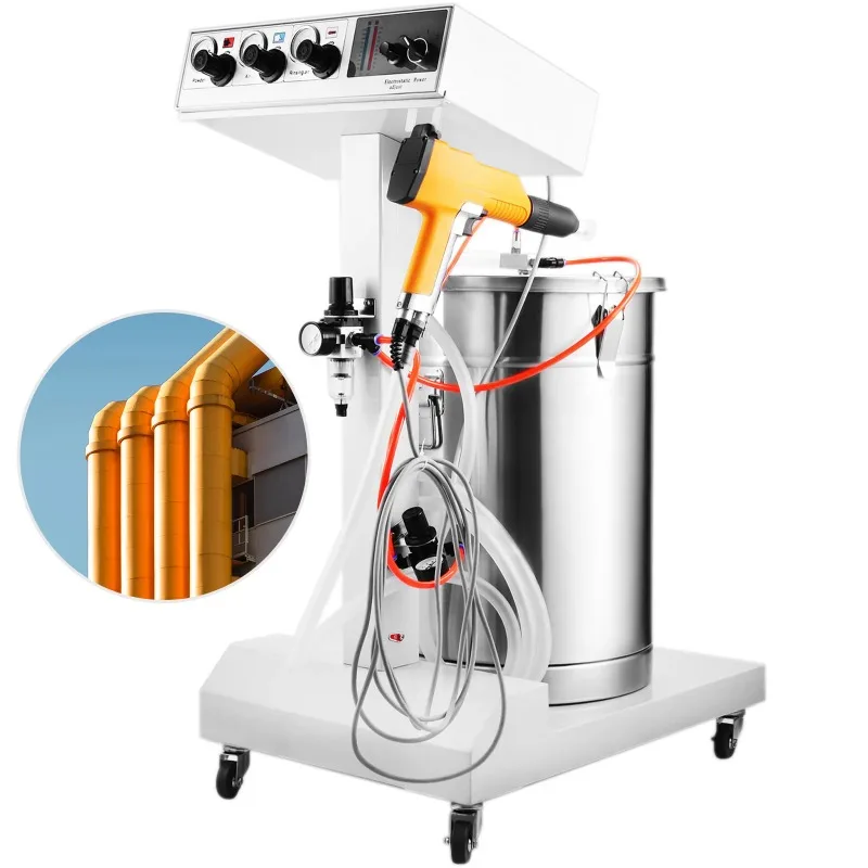 45L Electric Sprayer Electrostatic Powder Coating Machine with Spray Gun Dry Coating Process Equipment