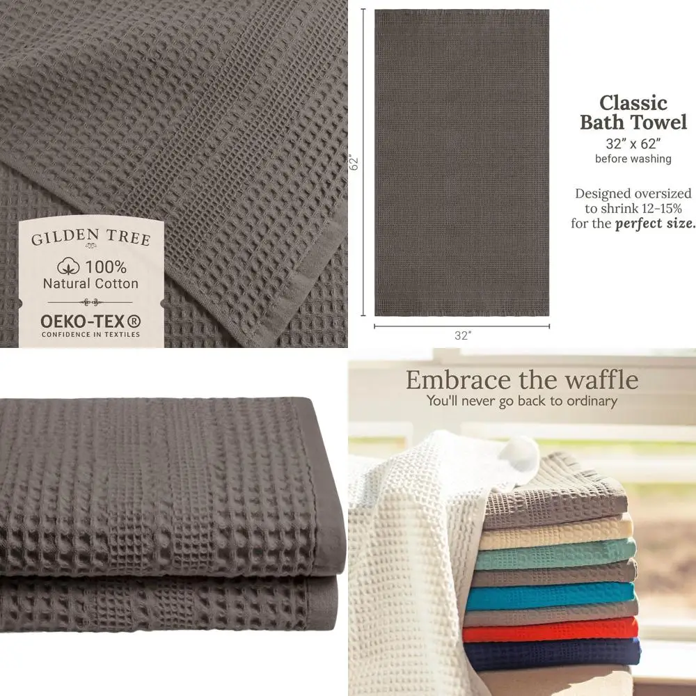 

Набор больших быстросохнущих банных полотенец из 100% хлопка, впитывающие, легкие, для путешествий, классический цвет камня