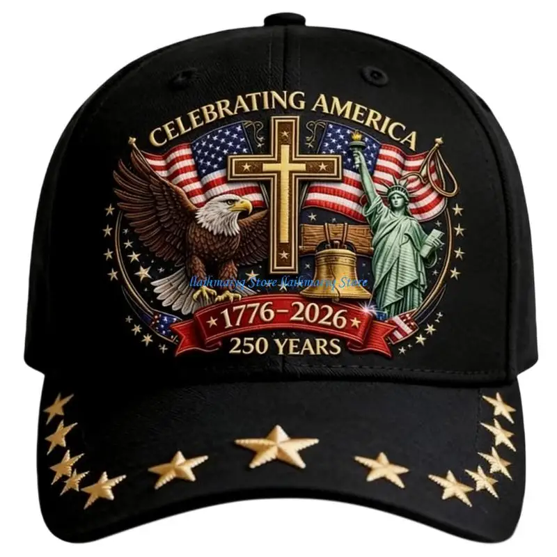 

573B Breathable and Lightweight Baseball Cap 3D Statue of Art Adjustable