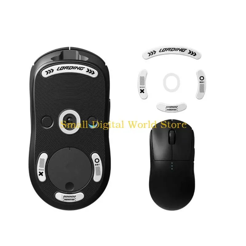 77UB Glass Mouse Skates Mouse Feet for GPW1 Upgrades Mouse Performances and Precisions