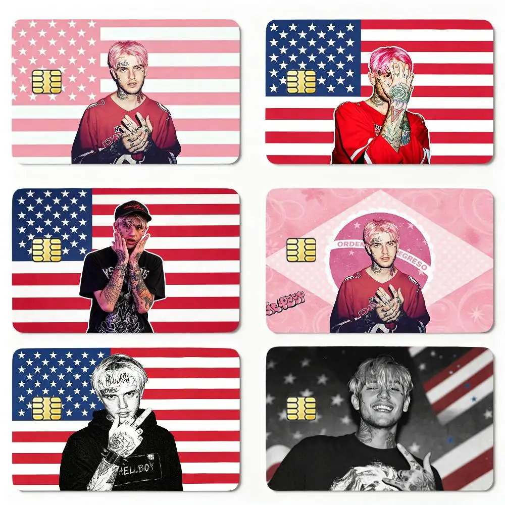 Rapper L-Lil P-Peep Sticker Decoration Creative Bank Card Bus Metro Waterproof Sticker