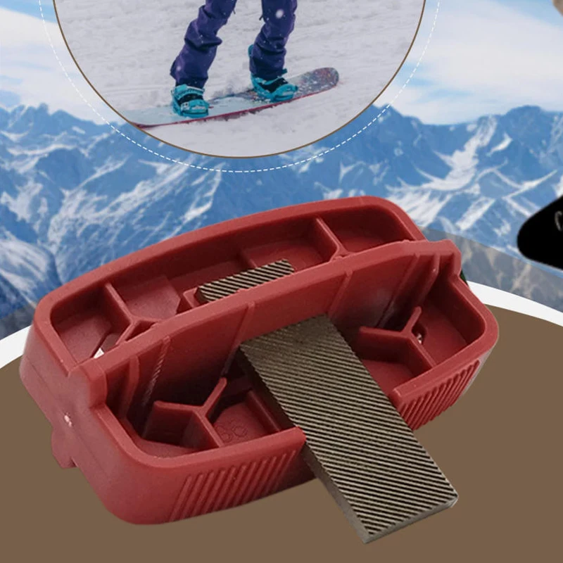 

Snowboard Edge Sharpener Ski Edge Bevel Tuning Kit Skate Sharpening Trimmer Tuner Repair Tool Skis Angle Maintenance