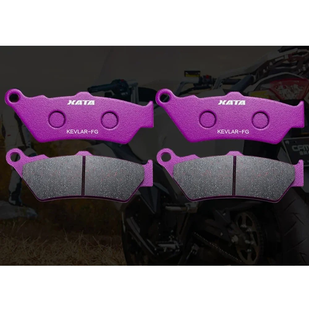 650cc Motorcycle Brake Pads Set for cfmoto 650TR-G 650TRG cf moto Motorbike front rear Brake pad System Accessories