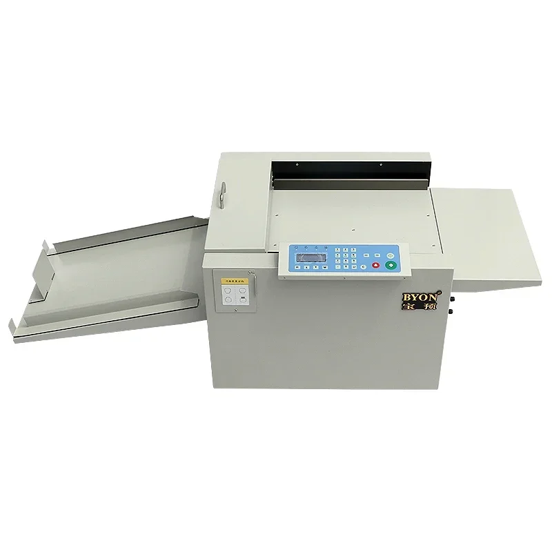 New Large NC350 Electric Creasing Machine 220V Automatic Digital Punching Machine Two-In-One Paper Creasing Machine