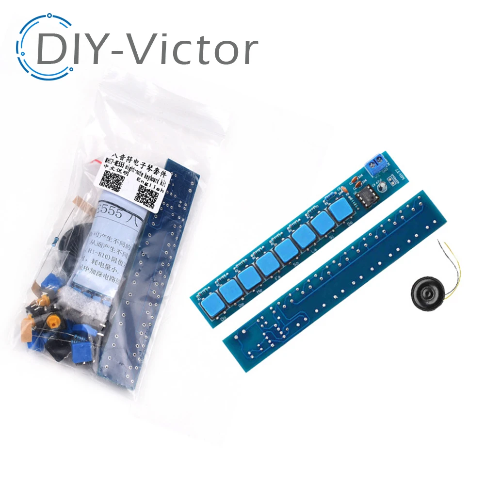 1set DIY Kit NE555 Component Electronics Electric Piano Organ Module