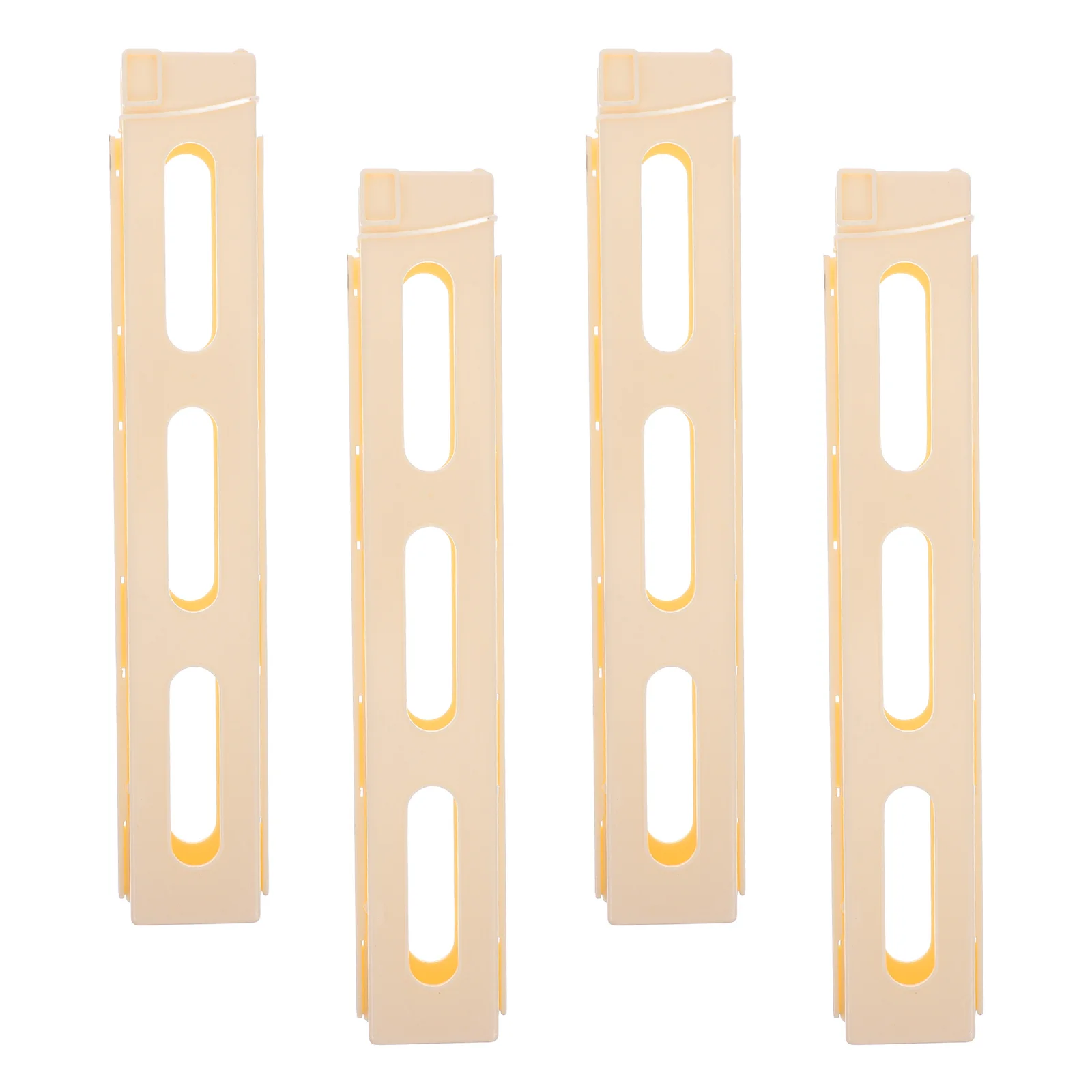 

4 Pcs Dominoes Loading Device Clips Slot Clips Toddler Extension Plastic Prop Building Accessories Toy