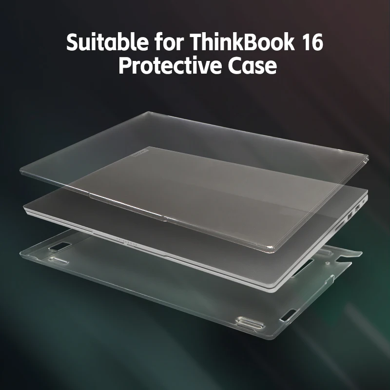 Custom Matte Transparent Case for 2025 Lenovo ThinkBook 16 G8 G7 G6 Laptop Hard Case Anti Scratch Cover ASP IAH Colored Shell
