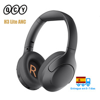 QCY H3 Lite ANC Wireless Earphone Bluetooth 5.3 Gaming Headphones 40mm Driver HiFi Sound Over Ear Headset Multipoint Connection