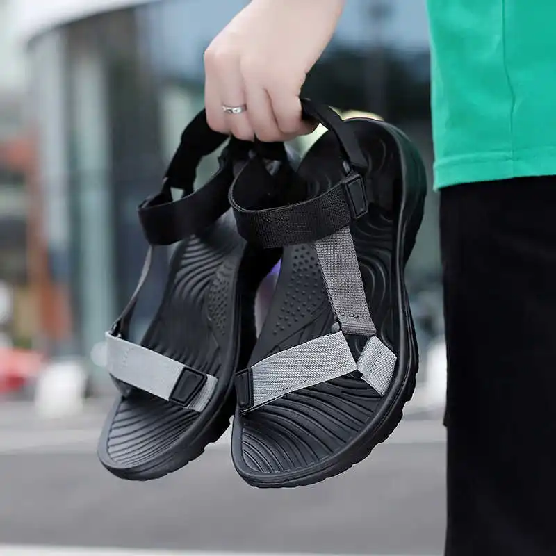 가을-봄 슬링 백 부츠 남성용 블랙 하이 슈즈 남성용 로드 슈즈 스니커즈 스포츠 릴리스 Fit Sapatenos Foot-wear