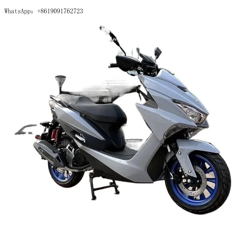 2022 Wholesale Professional Air Cooled 150 CC Scooter Customized Rim Colour Gas Scooters racing motorcycle