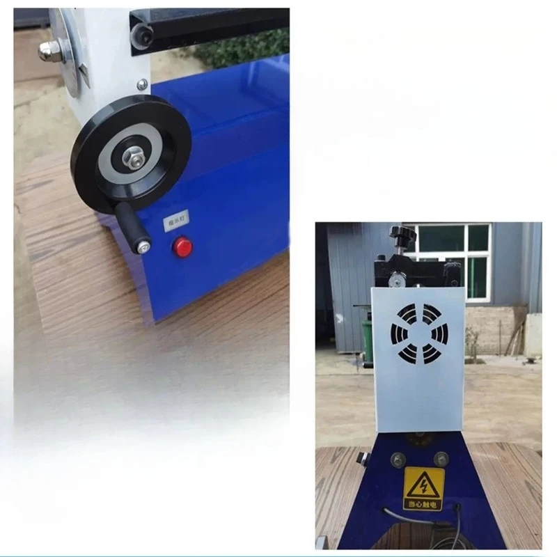 Steel Plate Bending Partly 0.8*450 Axis - Round Tube Rounding Tool Sheet Metal Roll Form 220V Electric Rolling Machine Stainless