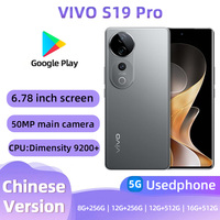 VIVO S19 Pro 5g 6.78-inches AMOLED 120Hz 50MP camera CPU MediaTek Dimensity 9200+ 5500mAh Used Phone