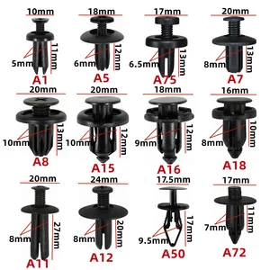 20 PCES Bolt Clip für Nissan X-Trail T30 T31 T32 Vanette-Last Vesa Automatisch Kunststoffdruck Nietschwanzhalterhalterende Schnalle 10 Hauptverkäufe Nissan Versa - №10