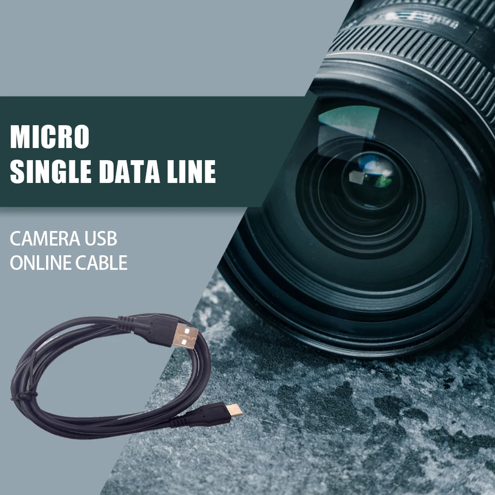 Camera USB to Type-c Cable Fast Speed Camcorder Data Cord Spare Parts