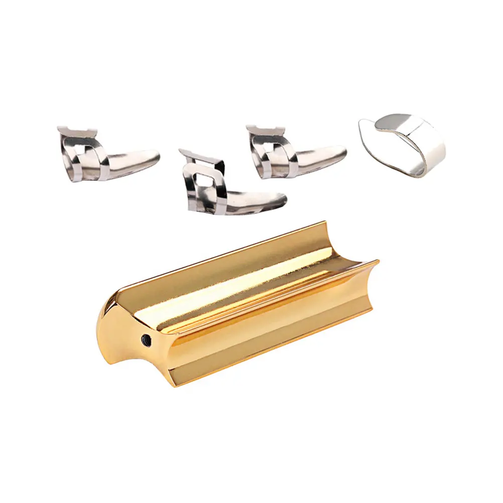 

1 set 1 Set Accessories Solid Metal Slide Bar Tone Bar Picks For Electric Guitar String Instruments Durable Sturdy Professional