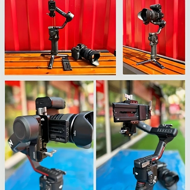 Dajiang RS3PRO Vertical Shooting Assembly Fixture RS2 RSC2 Handheld PTZ Camera Vertical Shooting Board Shooting Accessories