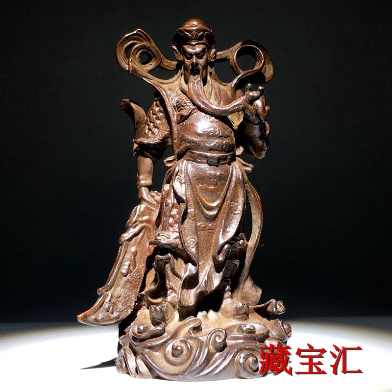 

Bronze ware, Guan Gong, Sheng Jun, Wu Caishen Ye, standing statue old goods decoration