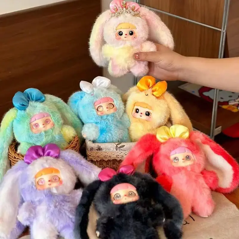 حقيقي صموئيل هريرة Maozaizai ماجيك أرنب سلسلة صندوق أعمى لطيف الكرتون رائعة رفيق النوم دمية مفاجأة اللعب هدية #1