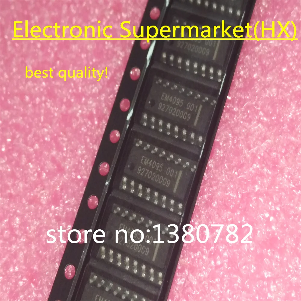 

Free Shipping 50pcs/lots EM4095HMS016A EM4095 SOP-16 New original IC In stock!