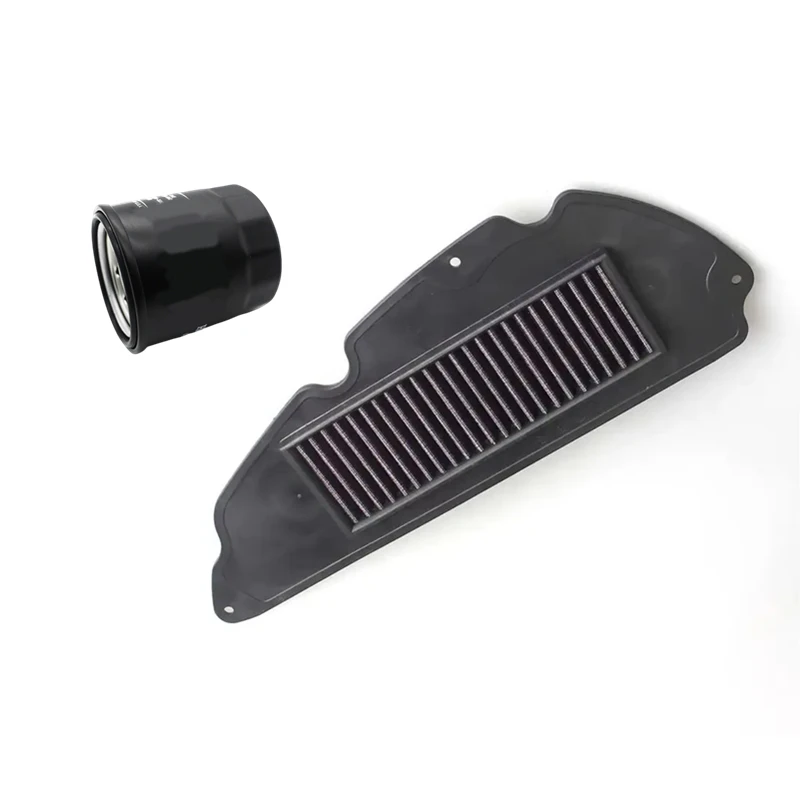 

High Flow Motorcycle Air Filter For Honda FORZA300 NSS300 2018 2019 2020 SH300i 2007-2015 Engine Intake Cleaner Oil Filter