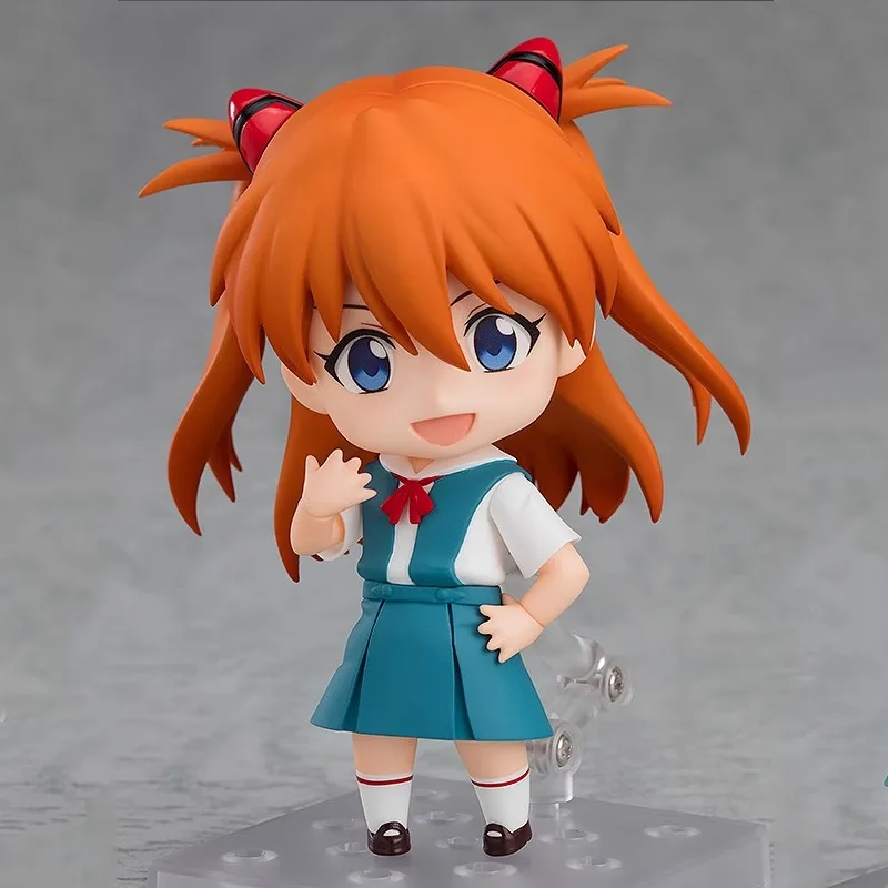 GSC Good Smile Original Nendoroid EVA Anime Figure Asuka Langley Soryu Ayanami Rei Action Figure Toys for Boys Girls Kids Gifts