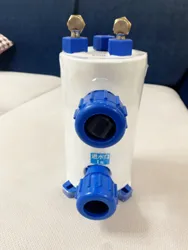 2022 New Arrival Pure titanium evaporator. 0.5HP titanium tube evaporator. Titanium gun of seawater and fresh water refrigerator