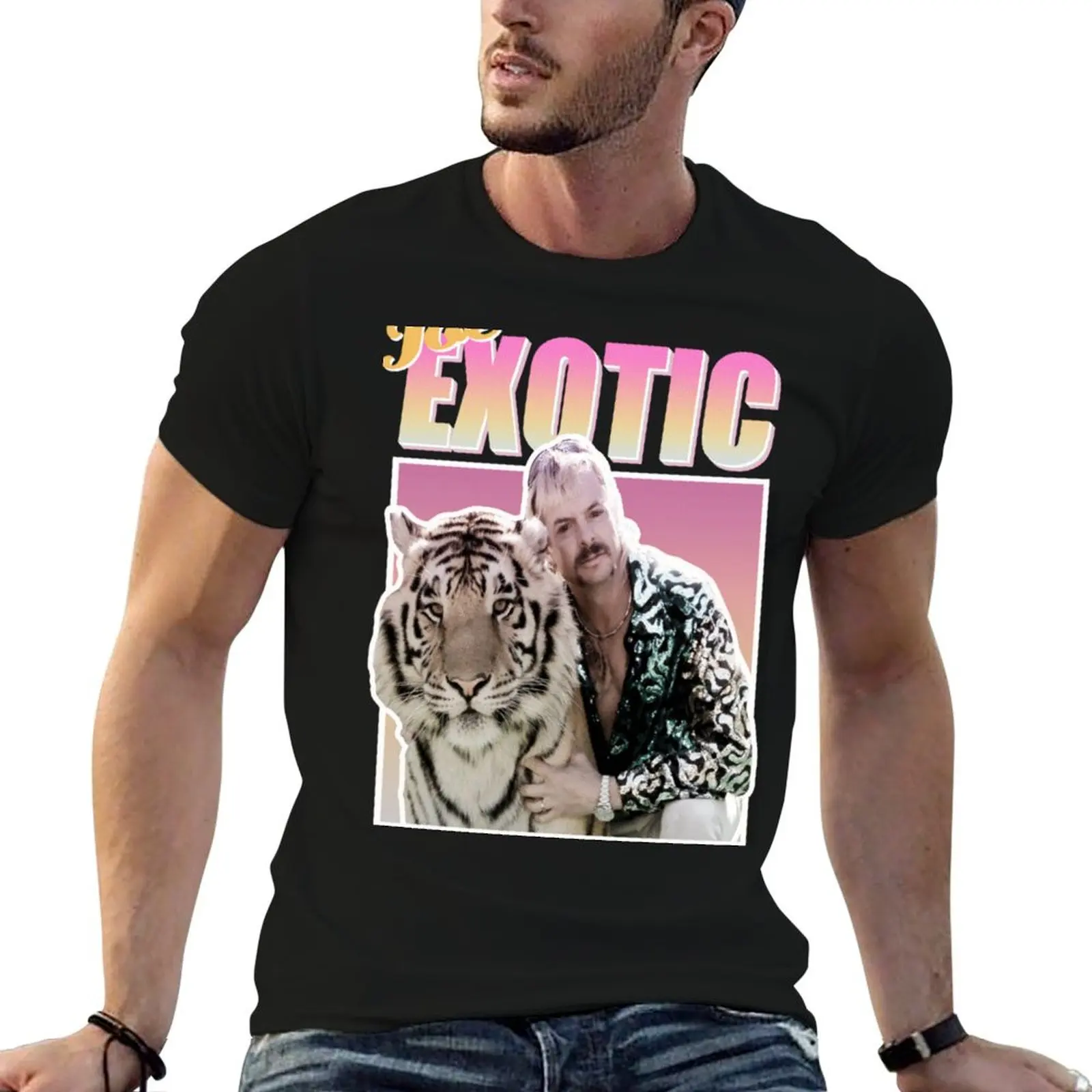 

J EXOTIC Essential T-Sh T-Shirt man t shirt heavy cotton men t shirt cotton 100% T-Shirt
