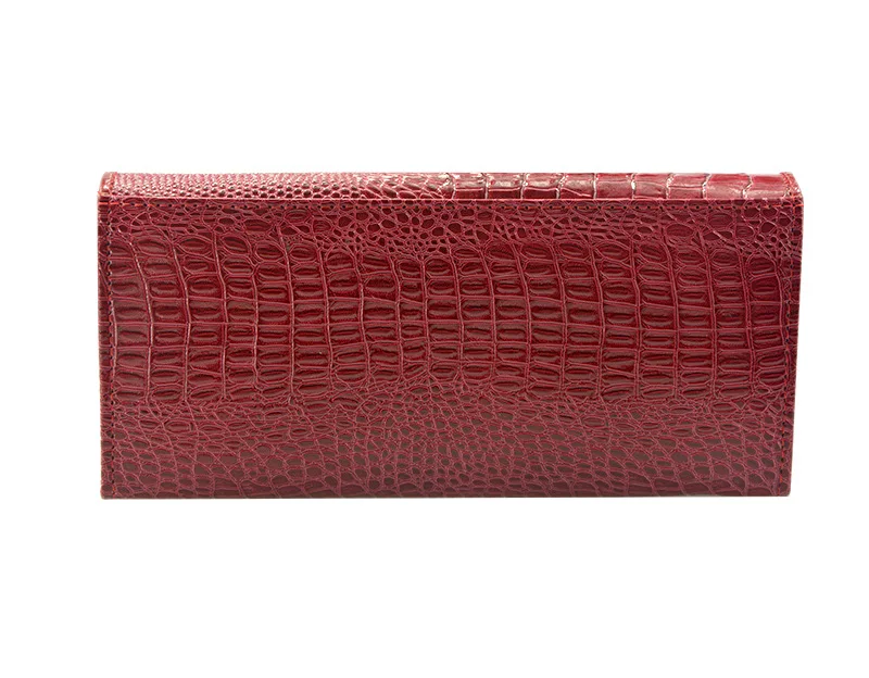 Luxury Wallet Purses Wallet for Women Long Zipper  Brand Genuine Leather Money Bag Large Capacity Crocodile Pattern Handheld Bag