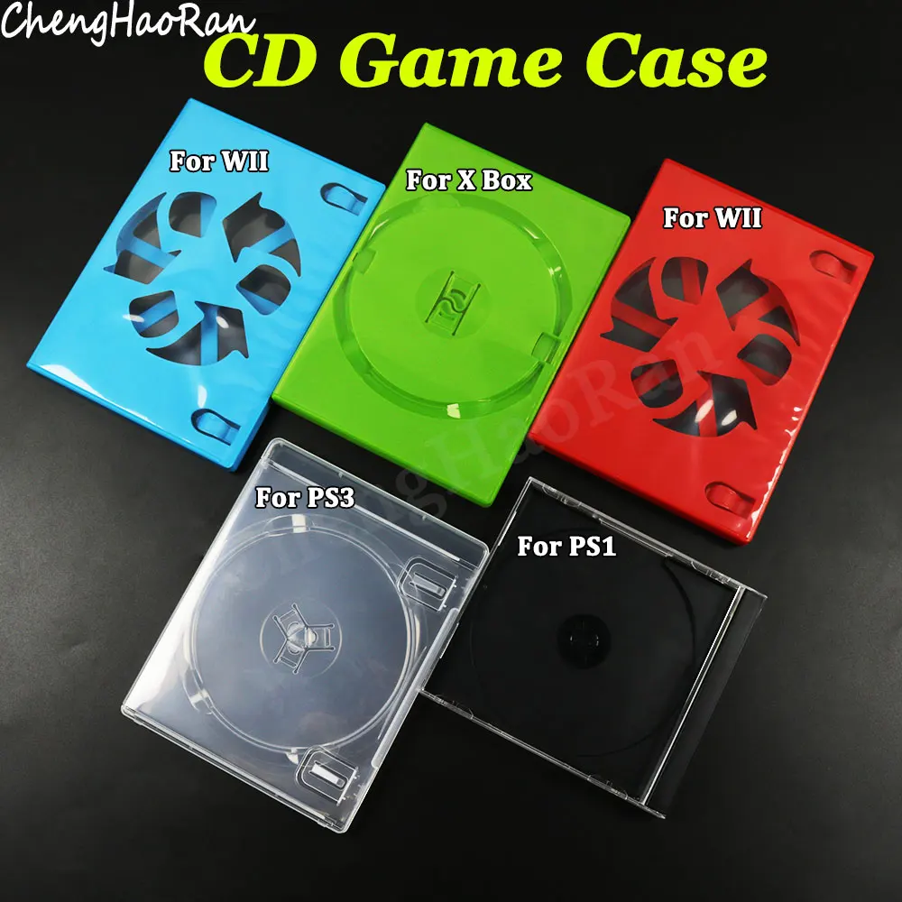 1Pc CD Spiel Fall Schutz Box Für PS1 PS3 Spiel Disk Halter CD DVD Discs Lagerung Box Abdeckung Für Xbox wii Ersatz Zubehör – Detail 3