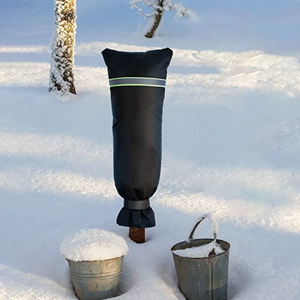 2Pcs Winter Outdoor Faucet Protective Covers Anti-Freeze Tap Protectors Waterproof Freeze Resistant for Garden