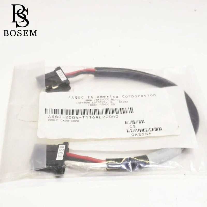 2004-T116 A660-2004-T116/L150R0A L200R0A 300R0A 500R0A  Fanuc K5 Cable For 24–VDC Control Power Supply (Between CX2B And CX2A)