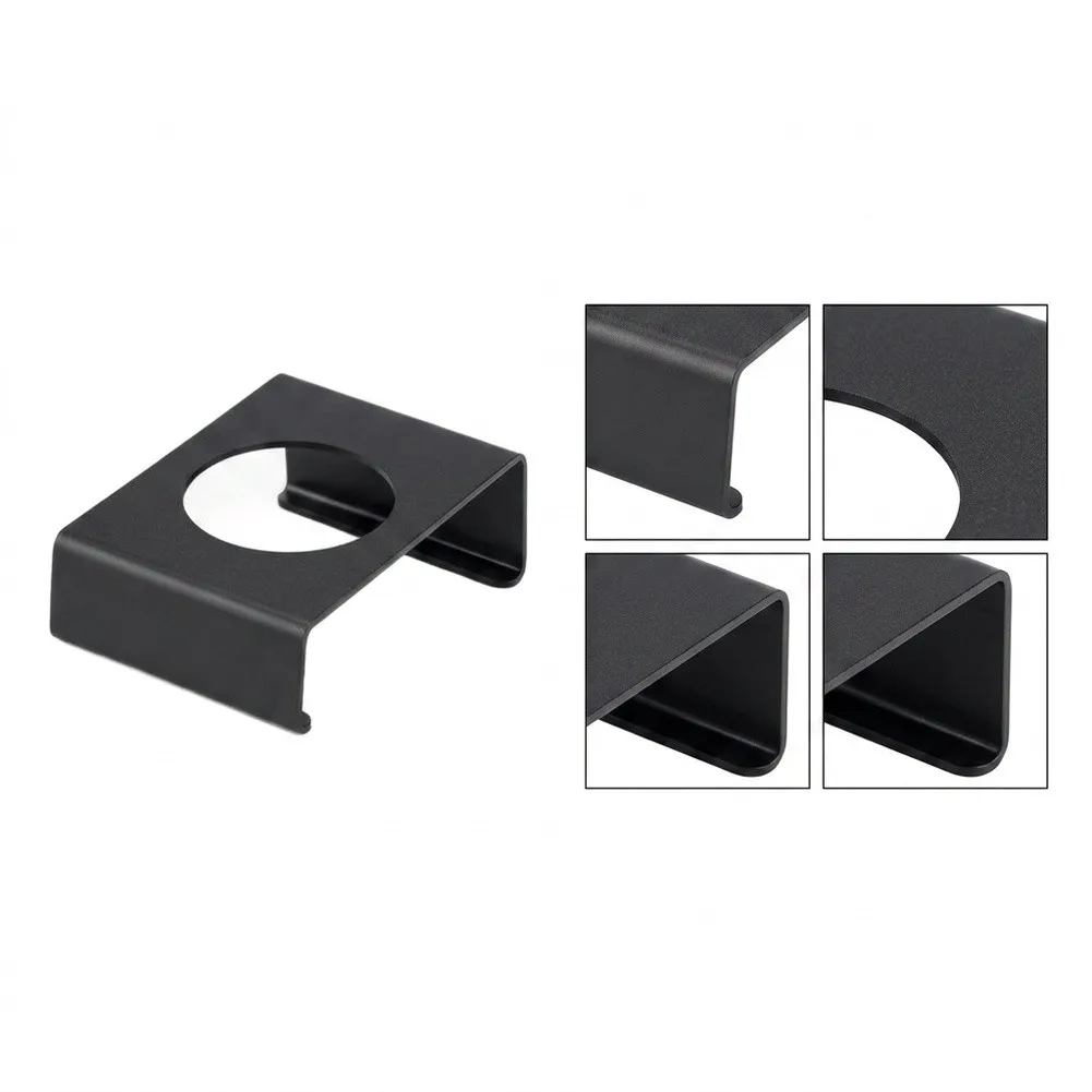 Grinder Catch Cup Stand 10*7*3.6cm Dosing Tray Fixed Bracket Stainless Steel Construction Non-slip Stable Base