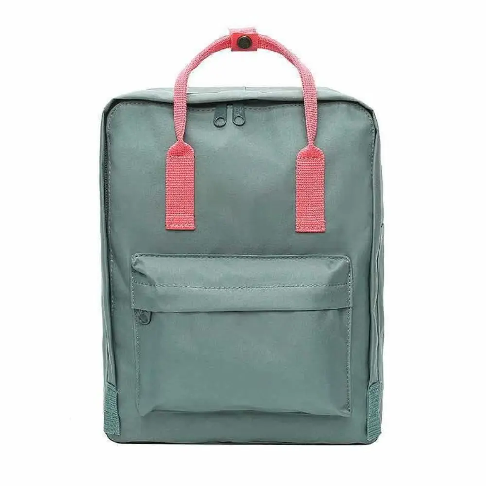 Zaino unisex in materiale di nylon Zaino da viaggio con fibbia superiore di grande capacità Zaino da alpinismo impermeabile dal design a tre usi