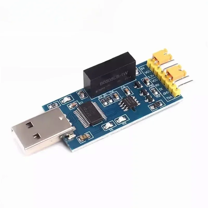 5pcs Mini FT232 Isolation Serial Port Module USB to TTL USB to Serial Port Magnetic Isolation FT232RL Photoelectric Isolation