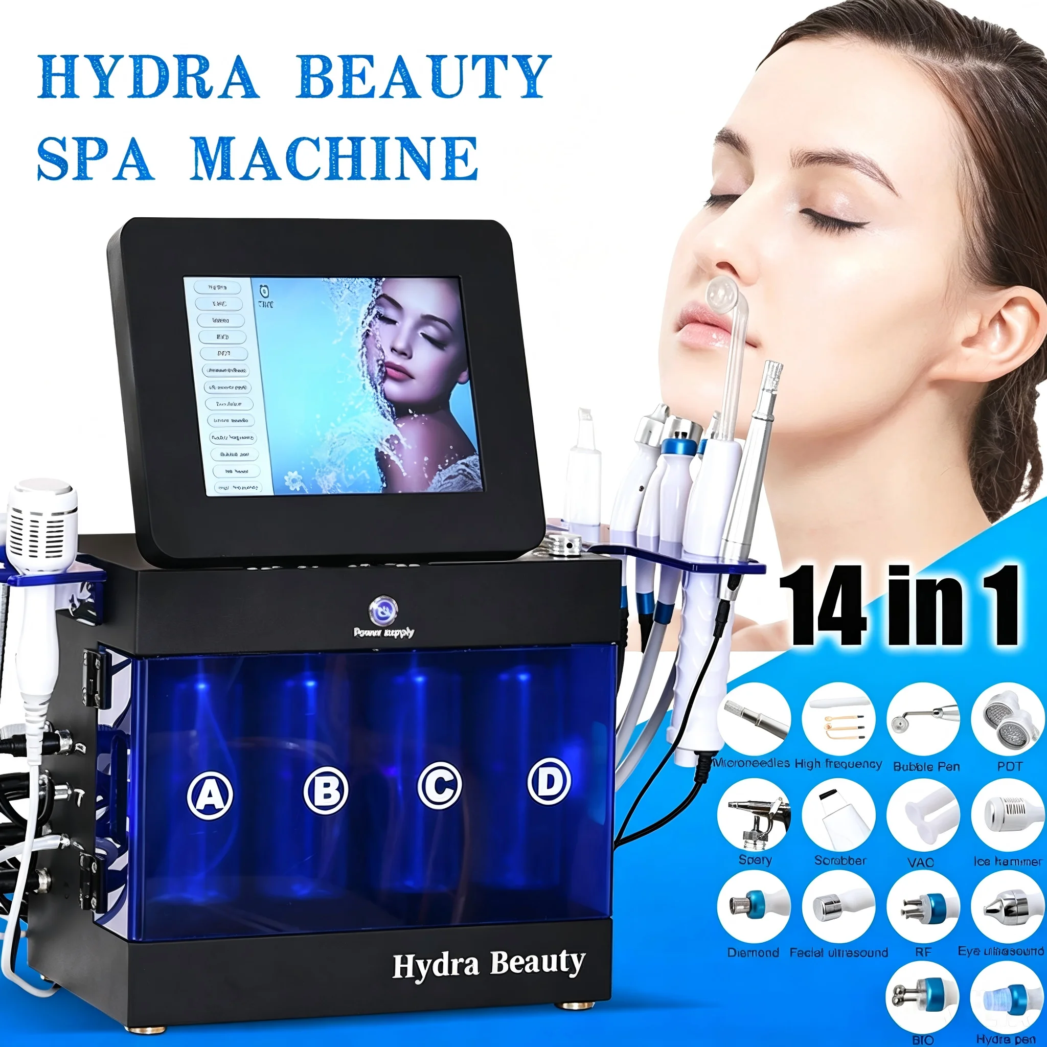 Skincare Ls - 14-in-1 Spa Machine, Professional Skin Management