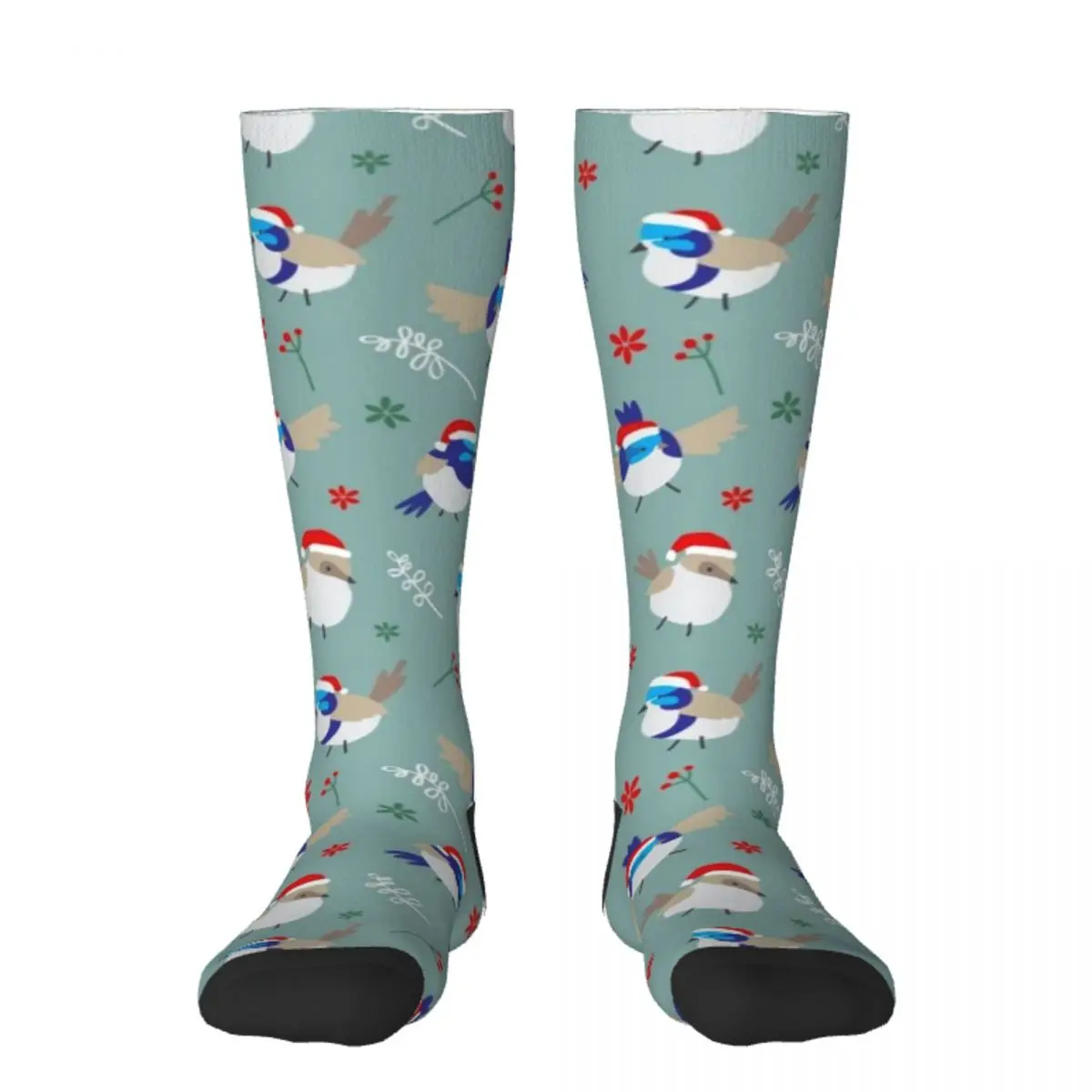 

Christmas Fairy Wrens Socks hiking cute hip hop luxe Socks For Man Women's