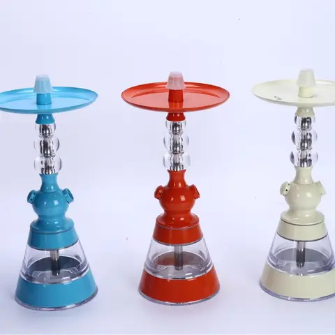 Portable Hookah Set Acrylic Shisha Hookah Full Kit With Ceramic Bowl Silicone Hose Arabic Shisha Narguile Smoking Water Pipe